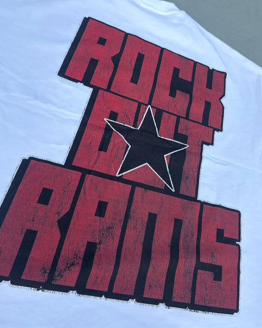 Rockout Rams Tee - White